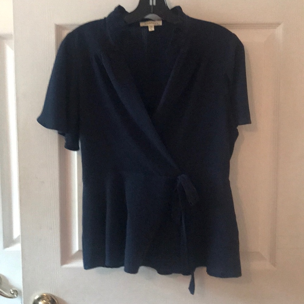 Wrap blouse! Peplum